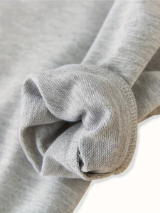 Sweat à capuche décontracté pour enfants, col rond, manches classiques, en tricot uni, respirant, en polyester/coton écologique, à faible MOQ et prix abordable - Product Image 5