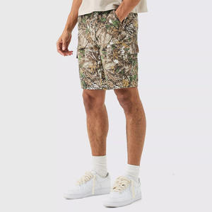 Shorts en jean amples pour hommes, en coton confortable, pour l'été, style décontracté, fournisseur d'habillement en gros, bleu délavé de luxe - Product Image 2