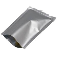 Pochette sous vide en aluminium argenté personnalisée pour l'emballage de composants électroniques, sacs en plastique