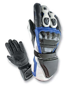 Guantes de Motocicleta de Cuero Genuino Premium, Protección de Nudillos Reforzada, Transpirables y Antideslizantes - Product Image 3