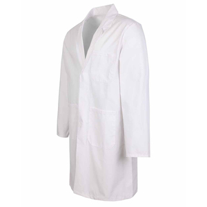 High Quality Custom Fabric Unisex Seamless <b>Fusing</b> Laboratory Lab Coat Breathable Cotton Doctor Uniform Hospital Professional - Product Image 2
