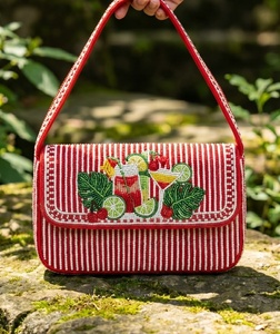 Premium Eco-Friendly Soft Lightweight Fashion Floral Bead Evening <b>Clutch</b> <b>Bag</b> with Shoulder Strap for Women Girls Party <b>Wedding</b> - Product Image 1