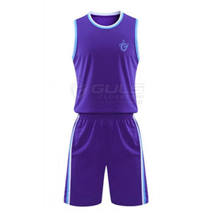 Uniformes de basket-ball pour hommes personnalisés, respirants, à séchage rapide, de haute qualité, 100% polyester, avec coutures invisibles et options personnalisées - Product Image 1