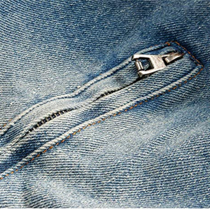 Blouson en jean tricoté respirant pour homme avec fermeture éclair, épais, décontracté, style hip-hop, pour l'hiver, bleu délavé, polyester/coton, taille moyenne - Product Image 4