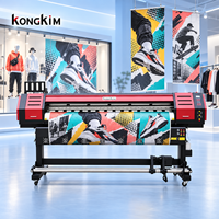 Mesin Printer Eco Solvent 3.2m 1.8m dengan Perangkat Lunak Maintop Photoprint RIP dan Sistem Tangki Tinta