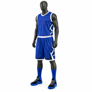 Ensemble de sport à séchage rapide, logo personnalisé, réversible, fabriqué au Pakistan, 2026, uniforme de basketball d'entraînement, unisexe, respirant, imprimé - Product Image 3