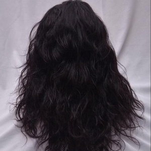 วิกผมลูกไม้เต็มตัวผมบริสุทธิ์พร้อมผมเด็ก - Product Image 3