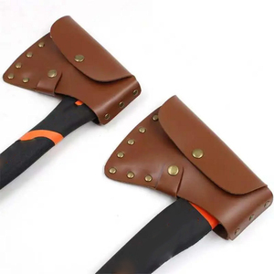 Funda para hachas de viaje para herramientas de vehículo y uso en campo, con estructura envolvente y sistema firme - Product Image 1