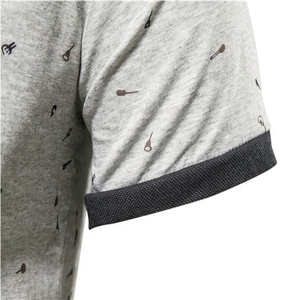 <b>Mens</b> <b>Long</b> <b>Sleeve</b> Rugby Polo <b>Shirt</b> Bold Horizontal <b>Stripes</b> Contrast White Collar Casual Slim Fit Cotton Blend Winter Tops Apparel - Product Image 4