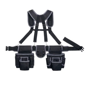 <b>Tool</b> <b>Belt</b> With Shoulder Straps Camouflage Design Multiple Pockets For <b>Tools</b> And Equipment Storage Workwear Accessory 2026 - Product Image 6