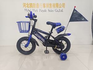 Vélo <span class=keywords><strong>de</strong></span> haute qualité bon marché vélo pour enfants <span class=keywords><strong>de</strong></span> style classique 12 pouces <span class=keywords><strong>4</strong></span> <span class=keywords><strong>roues</strong></span> prix d'usine avec <span class=keywords><strong>casque</strong></span> <span class=keywords><strong>de</strong></span> drapeau - Product Image 2