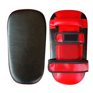 Almohadillas de golpeo de cuero genuino tailandés de alta resistencia para entrenamiento de boxeo, karate, muay thai, MMA, taekwondo y artes marciales - Product Image 4
