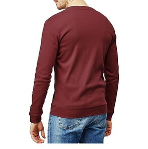 Suéter tipo cárdigan clásico de punto con botones para hombre - Product Image 6