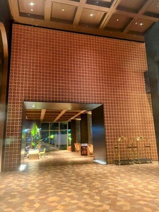 Decoración de Pared de Cerámica de Arcilla Personalizable Estilo Tradicional Vietnamita, Rejilla de 4 Hojas Hueca Sinterizada para Cafeterías y Ladrillos Refractarios - Product Image 6