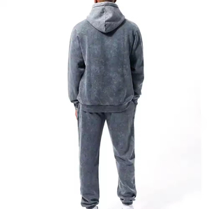 Survêtements d'entraînement en coton 100% vierge, prix de gros abordable, haute qualité, personnalisables pour hommes - Product Image 2