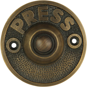 ตัวเชื่อมต่อปุ่มกดประตูแบบกระดิ่งทองเหลือง รูปทรงแบน สีตามสั่ง สำหรับงานก่อสร้าง บรรจุภัณฑ์กล่องกระดาษ - Product Image 2