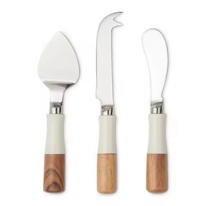 Premium Stainless Steel <b>Cheese</b> <b>Knife</b> <b>Set</b> Elegant Food Presentation Tools - Product Image 2