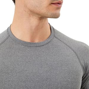 Men Custom Printed <b>Compression</b> T-<b>Shirt</b> OEM ODM Custom Wholesale Short Sleeve Gym Fitness Tight Sports Running Workout Top High - Product Image 3