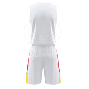 Uniforme de basket-ball professionnel en matériau durable, fabriqué en usine, vêtements de sport, uniforme de basket-ball - Product Image 3