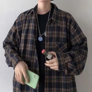 เสื้อเชิ้ตผ้าแฟลนเนลพิมพ์ลายโลโก้คุณภาพดี ทรงโอเวอร์ไซส์ สวมใส่สบาย ผลิตจากผ้าฝ้าย 100% ระบายอากาศได้ดี เหมาะสำหรับฤดูหนาว รับผลิตแบบ ODM - Product Image 2