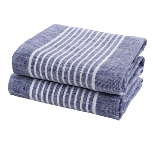 Striped Cotton <b>Kitchen</b> <b>Towels</b> Square Woven Eco-Friendly Quick-Dry Compressed Machine Washable Set - Product Image 5