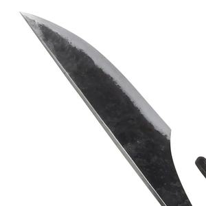 มีดเหล็กกล้าคาร์บอนสูงคุณภาพสูง ตีขึ้นรูปด้วยมือ สไตล์โบราณยุคกลาง ด้ามจับเต็มด้าม พร้อมปลอกหนัง - Product Image 2