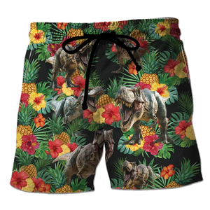 Divertidos Shorts de Playa con Estampado de Pollo Kung Fu, Moda de Verano para Hombres y Niños, Shorts de Baño Casuales con Estampado 3D de Animales, Talla Grande - Product Image 4