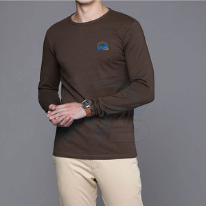 Chemise à manches longues décontractée pour homme, 100 % coton de haute qualité, couleur personnalisée, légère, écologique, séchage rapide, respirante, été - Product Image 3