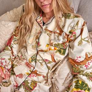 Mayorista de Conjuntos de Pijamas de Algodón Puro, Ropa de Dormir Suave de Algodón, Regalo para Ella, Pijamas para Damas de Honor, Ropa de Estar por Casa - Product Image 3