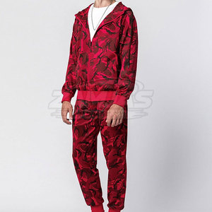 Windproof Cotton Made Material Latest Design Full Zipper <b>Tracksuit</b> Customized Logo Plus Size Men <b>Tracksuit</b> - Product Image 5