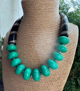 Colección de Collares Elegantes Hechos a Mano con Cuentas, Joyería Colorida para Fiestas, Unisex, Materiales de Acrílico y Aleación de Zinc - Product Image 2