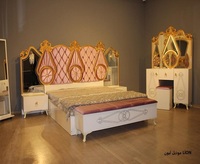 Ensemble de chambre à coucher complet, panneau de particules personnalisé, design moderne capitonné, rangement, housse amovible - Haute qualité, abordable, garantie 1 an