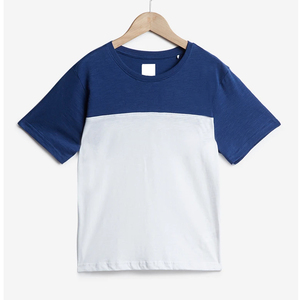 เสื้อยืดแฟชั่นเด็กผู้ชาย แขนสั้น คอกลม สวมใส่สบาย ผ้าเนื้อนุ่ม เด็กๆ ใส่ได้ทุกวันในช่วงฤดูร้อน ขายส่ง - Product Image 4