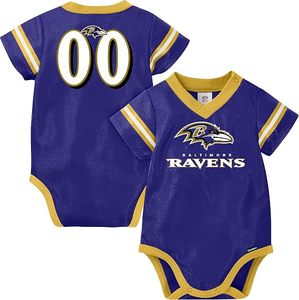 Body de Malla Negra para Bebé de los Cincinnati Bengals con Ribete Naranja y Logotipo del Equipo, Marca Bandera Americana Bordada y Personalizada - Product Image 5