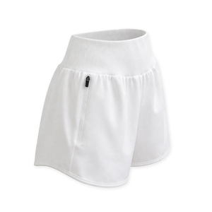 Shorts de sport personnalisés à marque privée, taille mi-haute, en Spandex/Polyester, pour la course et le pickleball, OEM - Product Image 1