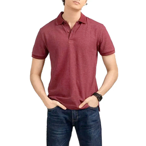Polo slim fit, style moderne, tissu extensible, tendance, tissu doux, manches courtes. - Product Image 2