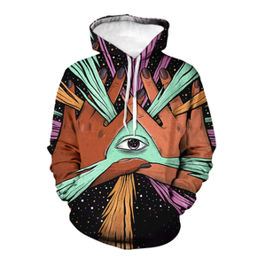 Sweat-shirts à capuche streetwear d'hiver de haute qualité - Motif uni, lot de 2, personnalisation par sublimation, conception de logo OEM, coupe classique, en vente - Product Image 3