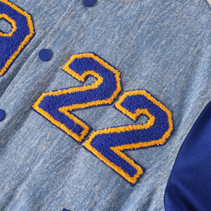เสื้อแจ็คเก็ตยีนส์ Sigma Gamma Rho ปักลายเชนิลล์ เสื้อผ้าสำหรับชมรมนักศึกษากรีก ผู้หญิง ระดับพรีเมียม - Product Image 6