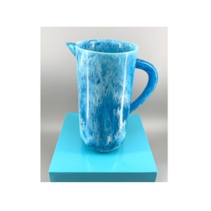 Luxury Handmade Resin <b>Water</b> Jug for Decorative Tabletop Presentation Contemporary Living Spaces and Beverage Serving Purposes - Product Image 3
