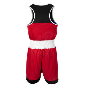 Conjunto de chaleco y pantalones cortos de boxeo, traje de boxeo hecho a medida, último diseño de traje de boxeo a precio razonable - Product Image 2
