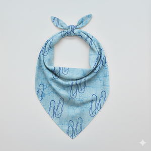 Pañuelo de algodón artesanal con patrón decorativo, textil cuadrado para ropa femenina, proveedor. - Product Image 1