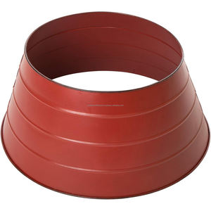 Collier d'arbre de Noël rouge décoratif pour la maison du fabricant Joyeux Noël Pas de boîte en plastique artificielle Décorations de Noël - Product Image 1