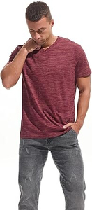 เสื้อยืดออกกำลังกายผู้ชายขายส่ง ผ้าฝ้าย 100% กันยับ คอกลม ทรงเข้ารูป รับผลิตแบบ OEM เสื้อยืดคอกว้างผู้ชาย - Product Image 3