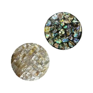 Elegant Shell Inlay <b>Drink</b> <b>Coasters</b> for Home Decor - Product Image 5