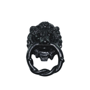 Cerradura de puerta de León de alta calidad, anillo decorativo giratorio, antiguo - Product Image 1