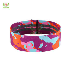 ชุดยางยืดออกกำลังกายสำหรับบริหารสะโพกผู้หญิง แบบวงกลม กว้าง กันลื่น สำหรับออกกำลังกายกล้ามเนื้อก้น ทำจากโพลีเอสเตอร์คุณภาพสูง - Product Image 6