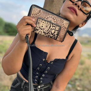 คลัทช์หนังขนสัตว์พิมพ์ลายสัตว์สไตล์ตะวันตกกระเป๋าคลัทช์ออกแบบสำหรับผู้หญิงขายดีกระเป๋าหนังเครื่องมือพิเศษ - Product Image 4