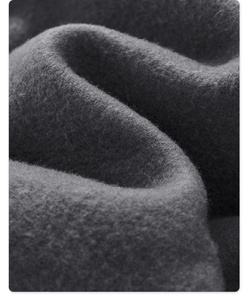 Sudadera con Capucha Unisex Verde Oliva, Manga Larga, Color Sólido, Corte Holgado Informal, 100% Algodón, Peso Medio, para Otoño - Product Image 4
