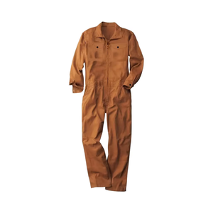 Mono unisex de color liso con cremallera completa, mangas largas, bolsillos frontales, engrosado, para taller, seguridad, exterior, interior, impermeable BD - Product Image 3