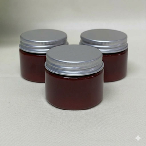 Pots en plastique PET cylindriques vides en gros, personnalisables avec logo, pour crème, avec couvercle à vis, pour exfoliation du visage et soins cosmétiques – Pavico Vietnam - Product Image 5